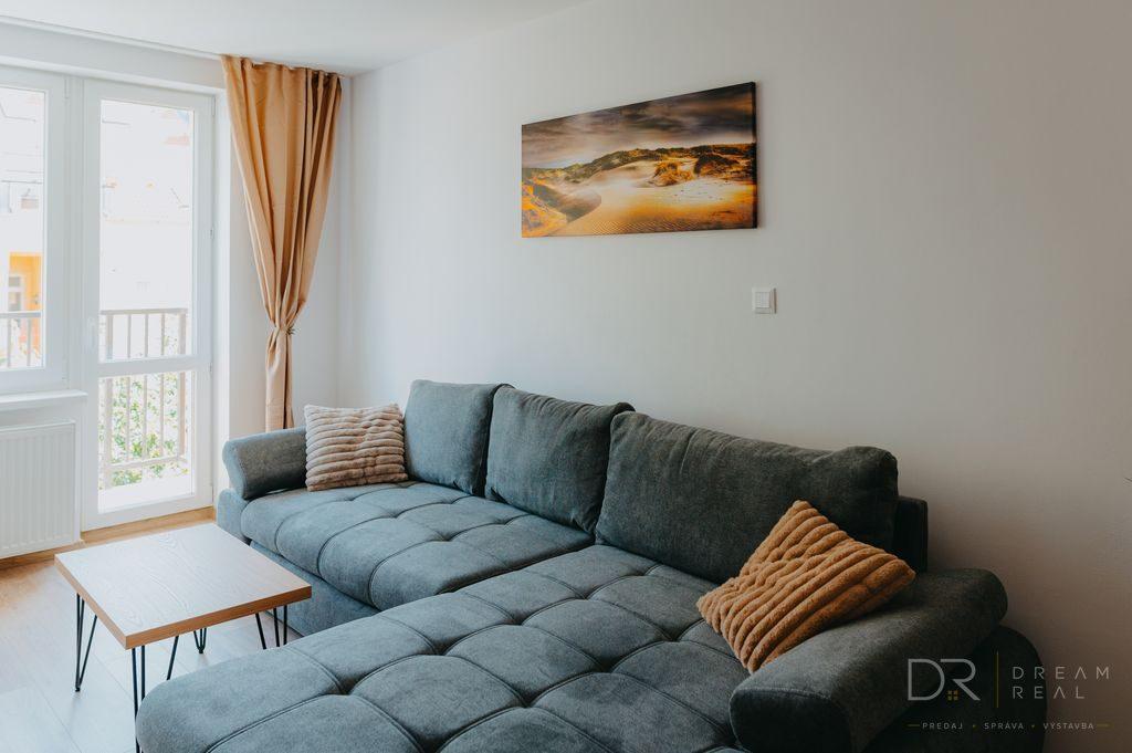 Kompletne zariadený 2-izbový byt, Tolstého, Košice