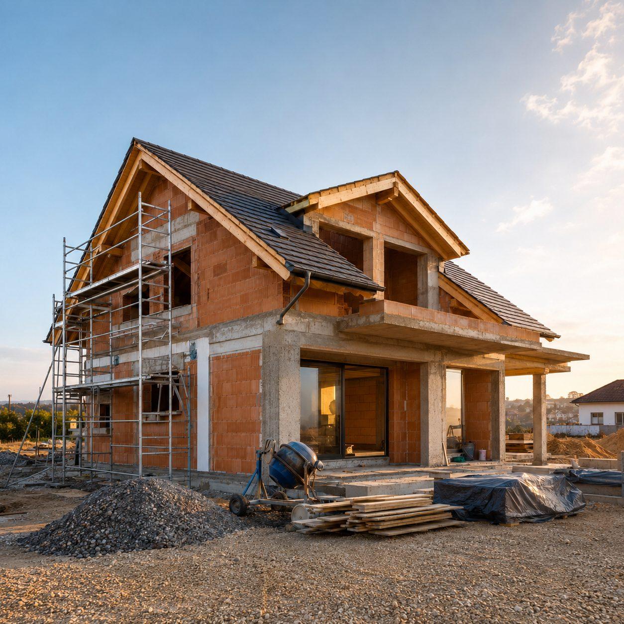 Výstavba bytového domu so žeriavom – BRAVION Construction Košice